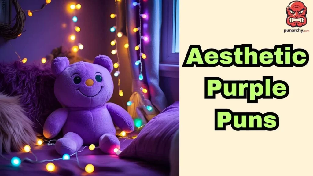 Aesthetic Purple Puns