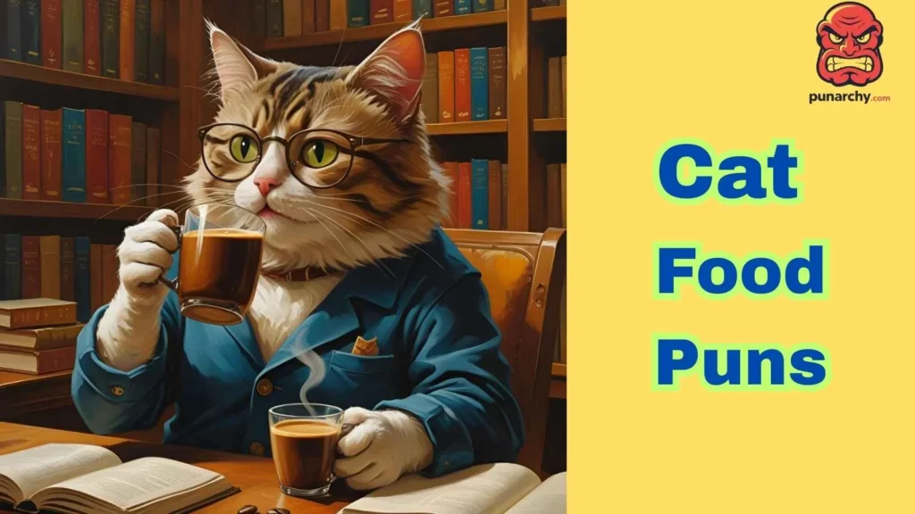 Cat Coffee Pun