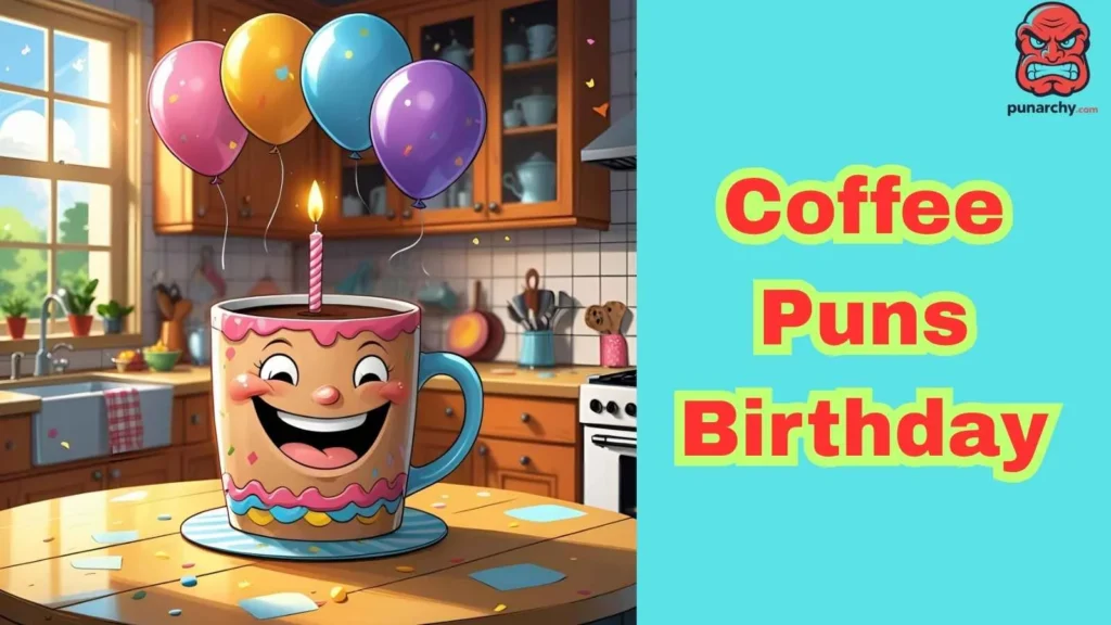 Coffee Puns Birthday