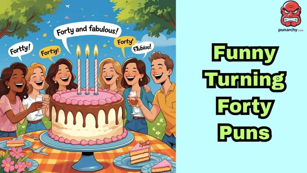 Funny Turning Forty Puns