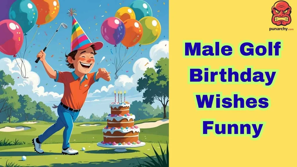 Male Golf Birthday Wishes Funny