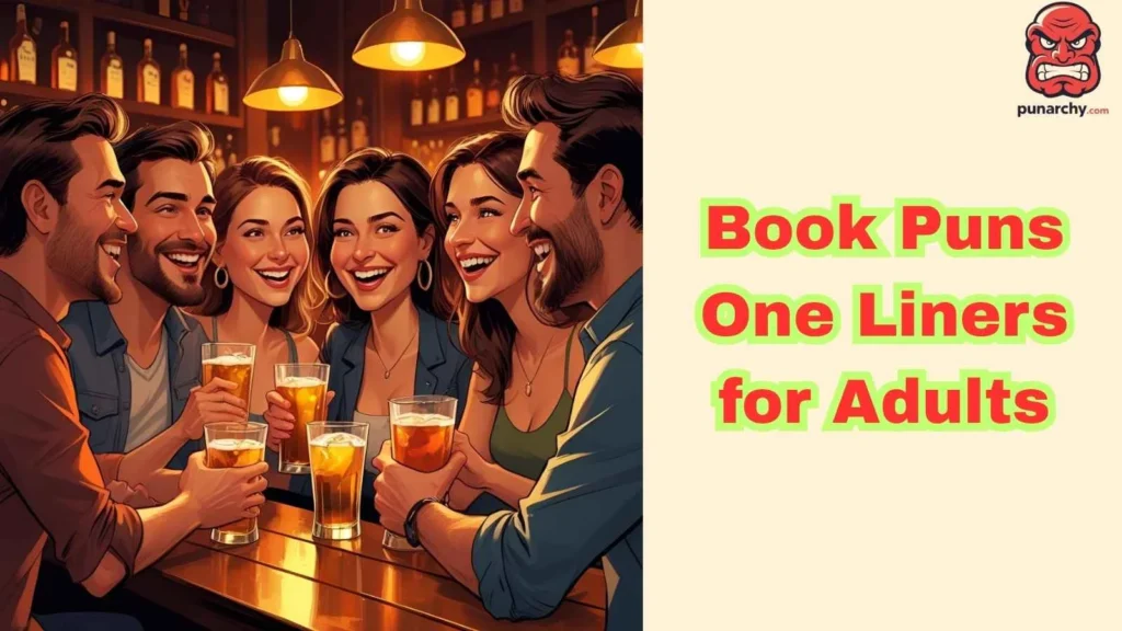 Book Puns One Liners for Adults