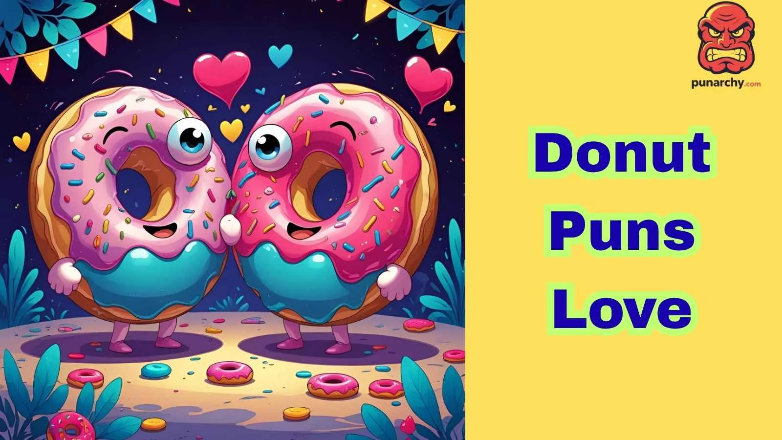 Donut Puns Love