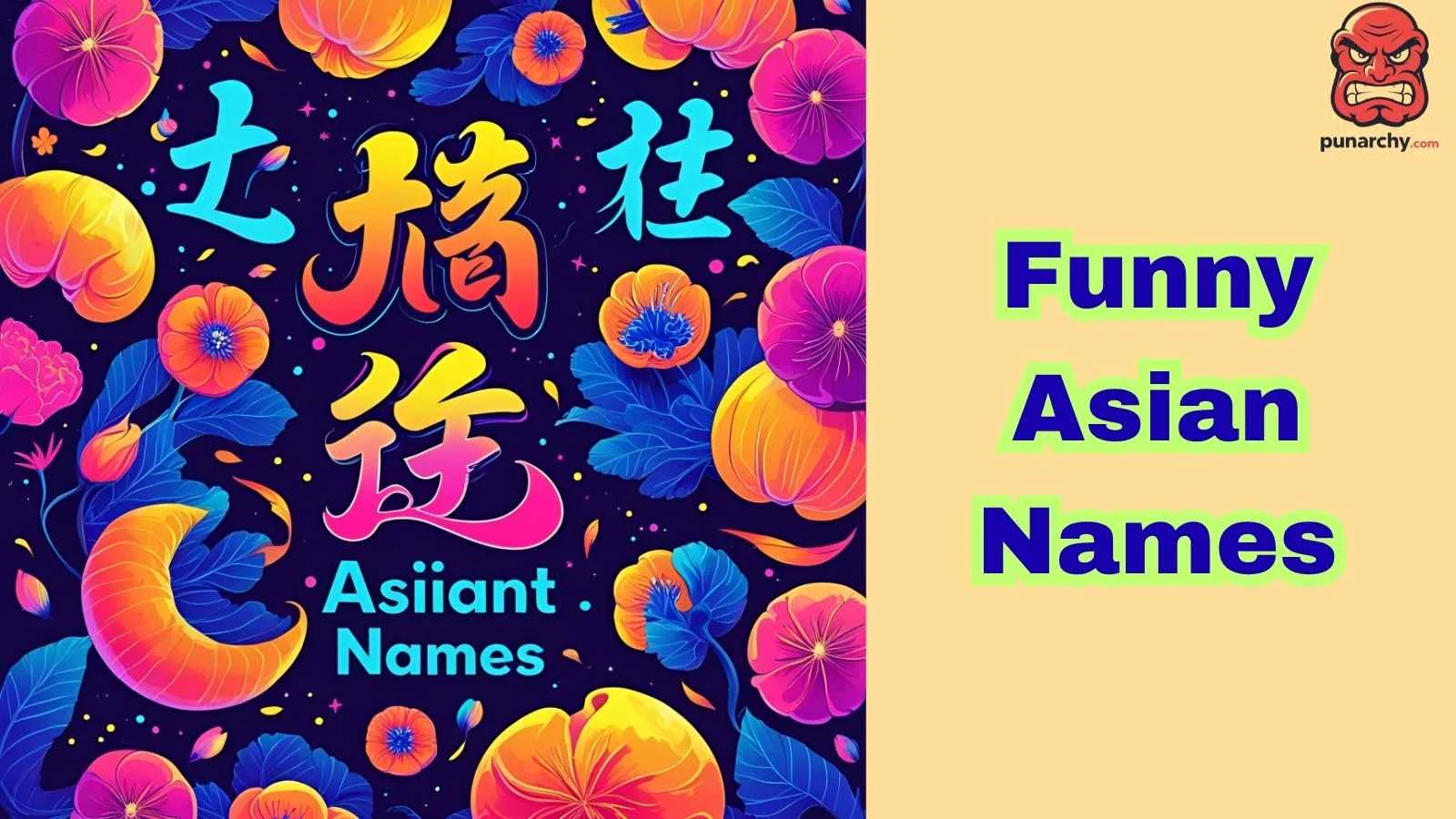 Funny Asian Names