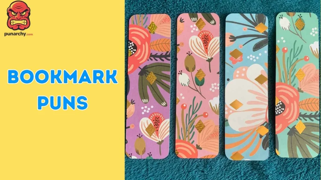 Funny Bookmark Puns