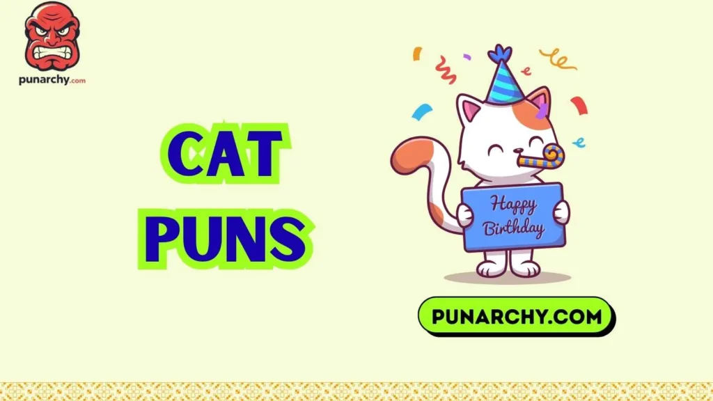 Birthday Cat Puns