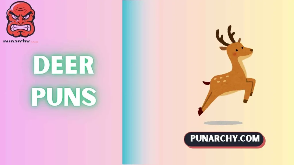 Cute Deer Puns for Kids