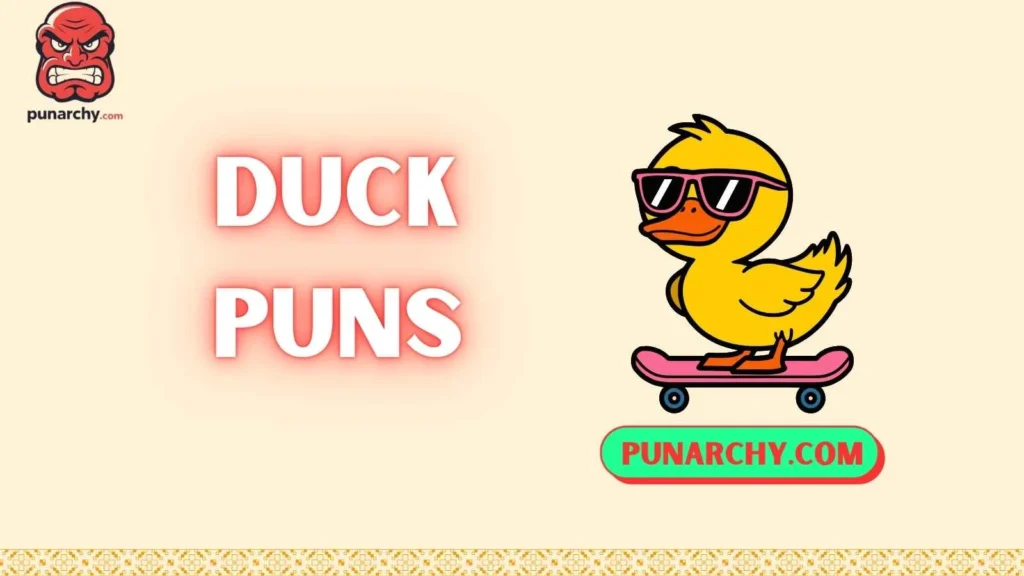 Funny Duck Puns One Liners