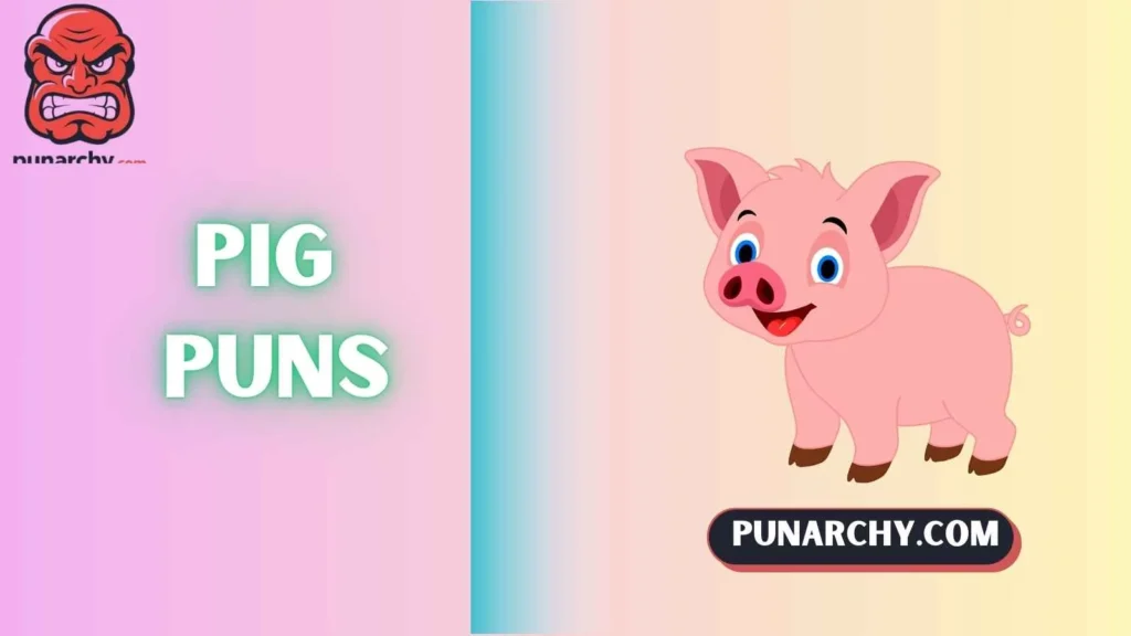 Funny Pig Puns 