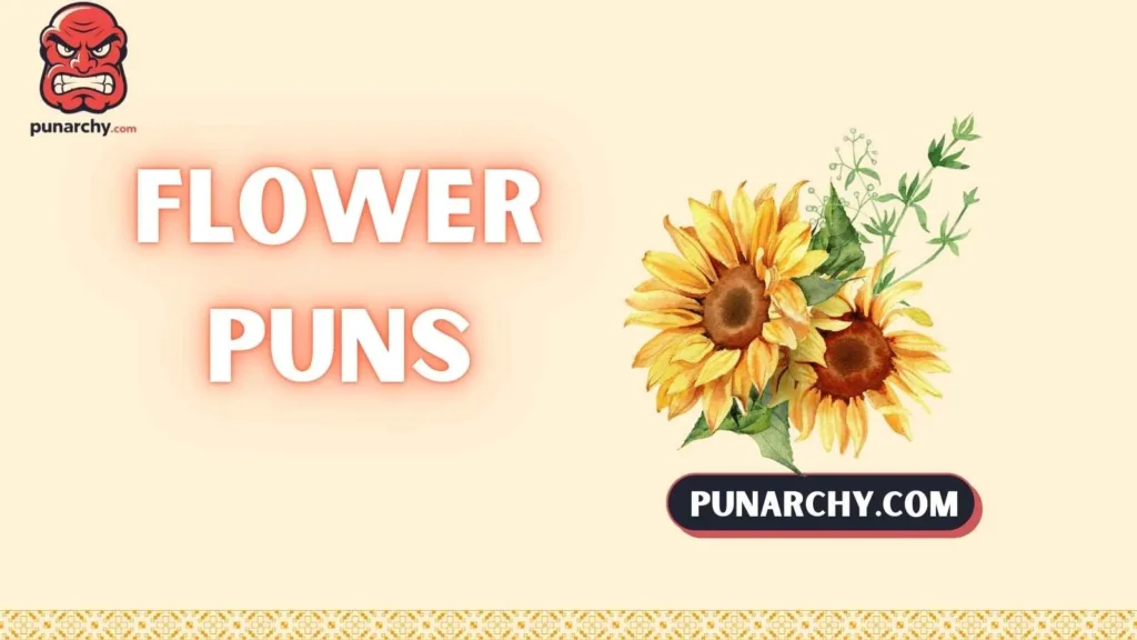 Seasonal flower puns
