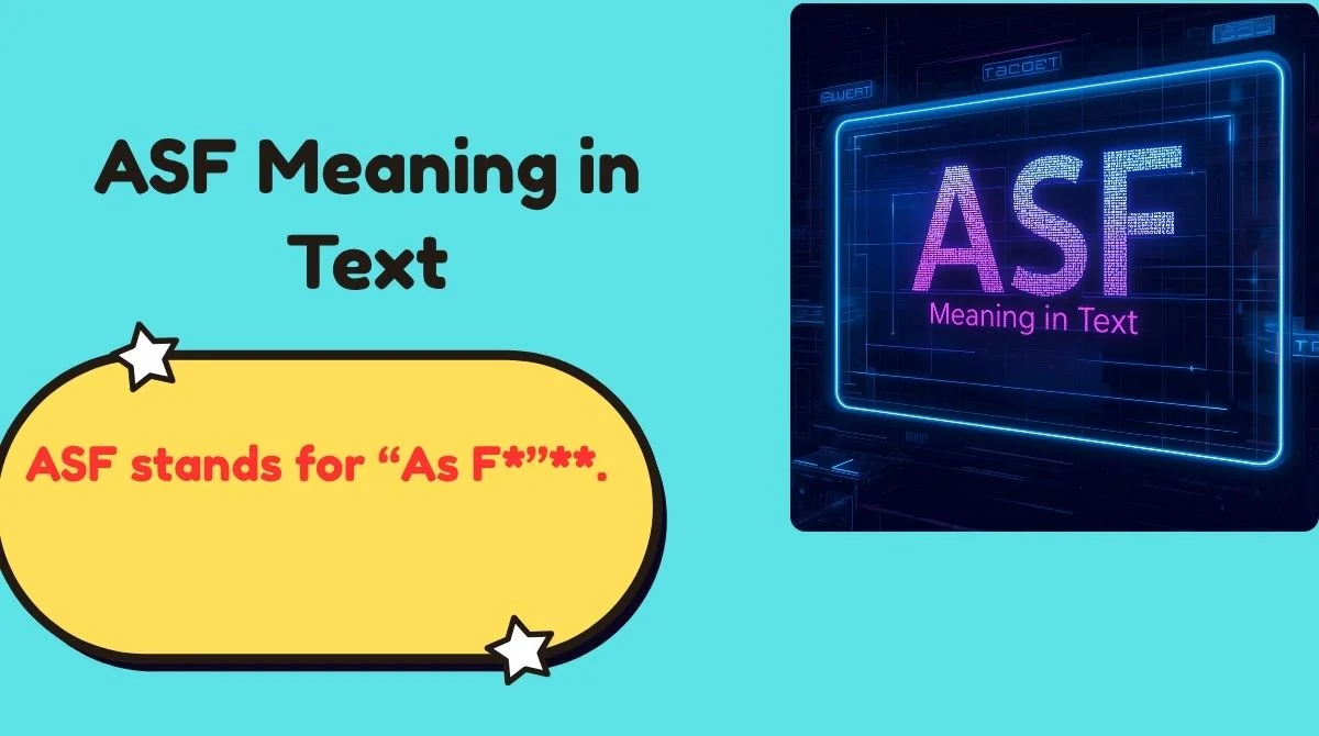 ASF Meaning in Text