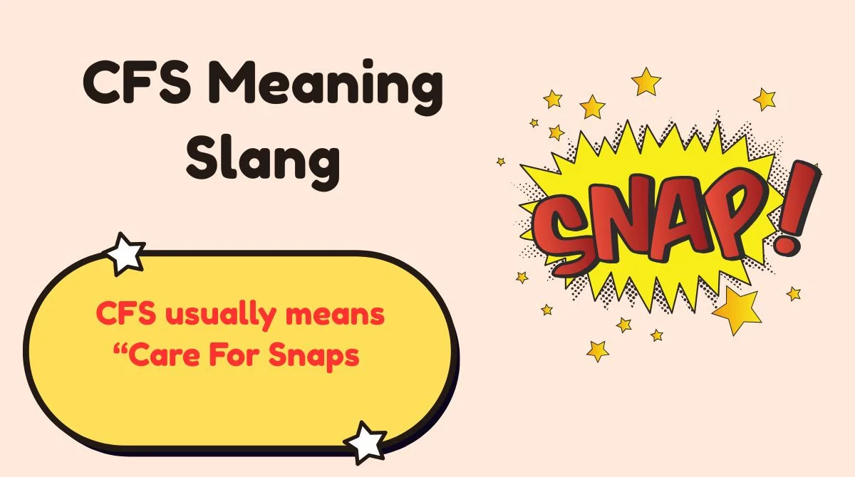 CFS Meaning Slang