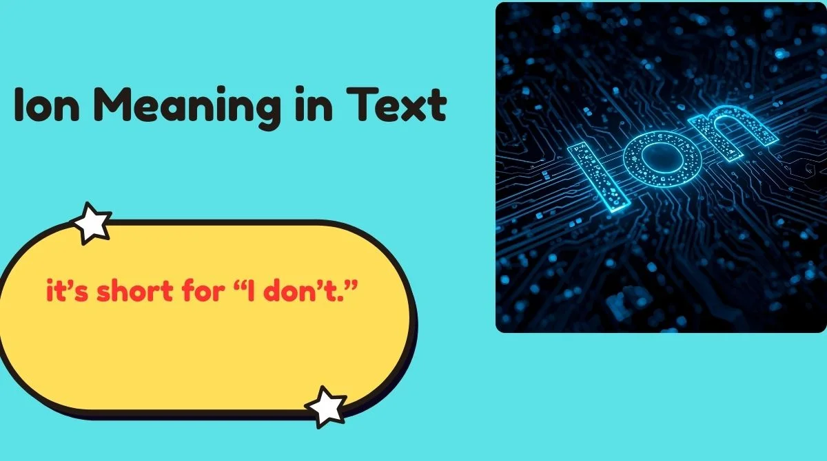 Ion Meaning in Text
