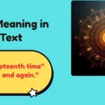 Nth Meaning in Text