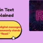 RD in Text Explained