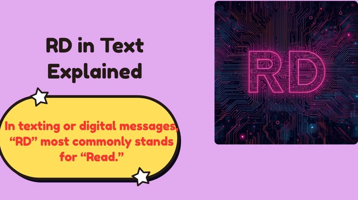 RD in Text Explained