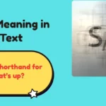 S/U Meaning in Text