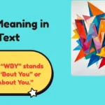 WBY Meaning in Text