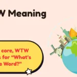 WTW Meaning