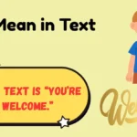 YW Mean in Text
